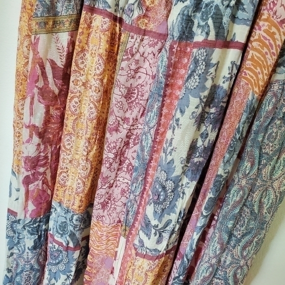 Lane Bryant Multicolor Patchwork Midi Dress - Picture 15 of 16